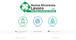 Desktop Screenshot of nuovasicurezzalavoro.it