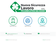 Tablet Screenshot of nuovasicurezzalavoro.it